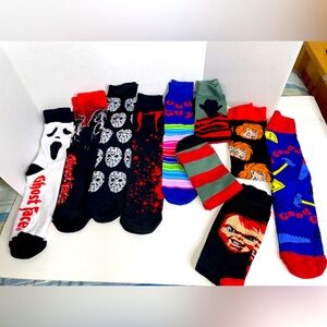 Graphic Halloween crew socks $40 for 10 pairs